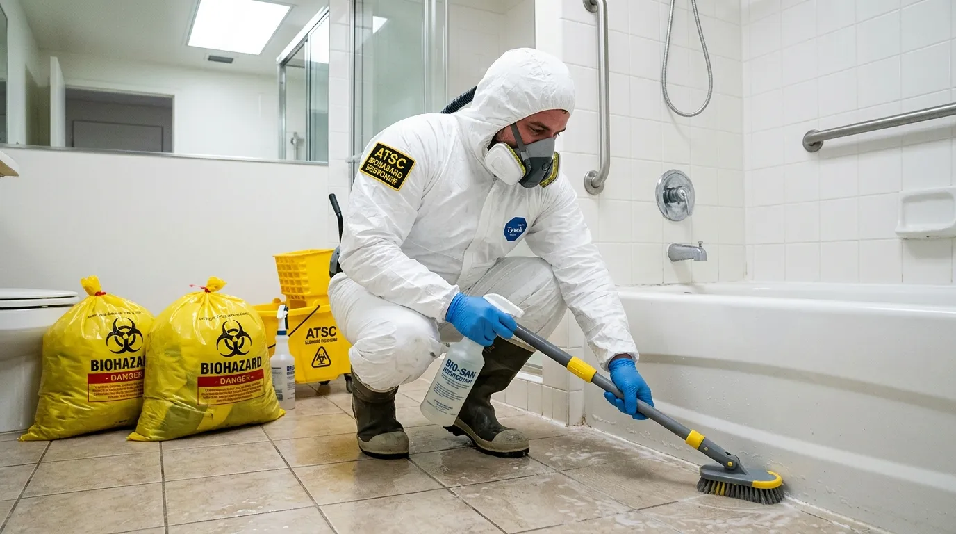 Decontamination equipment deployed for Blood Cleanup in Spanish Springs